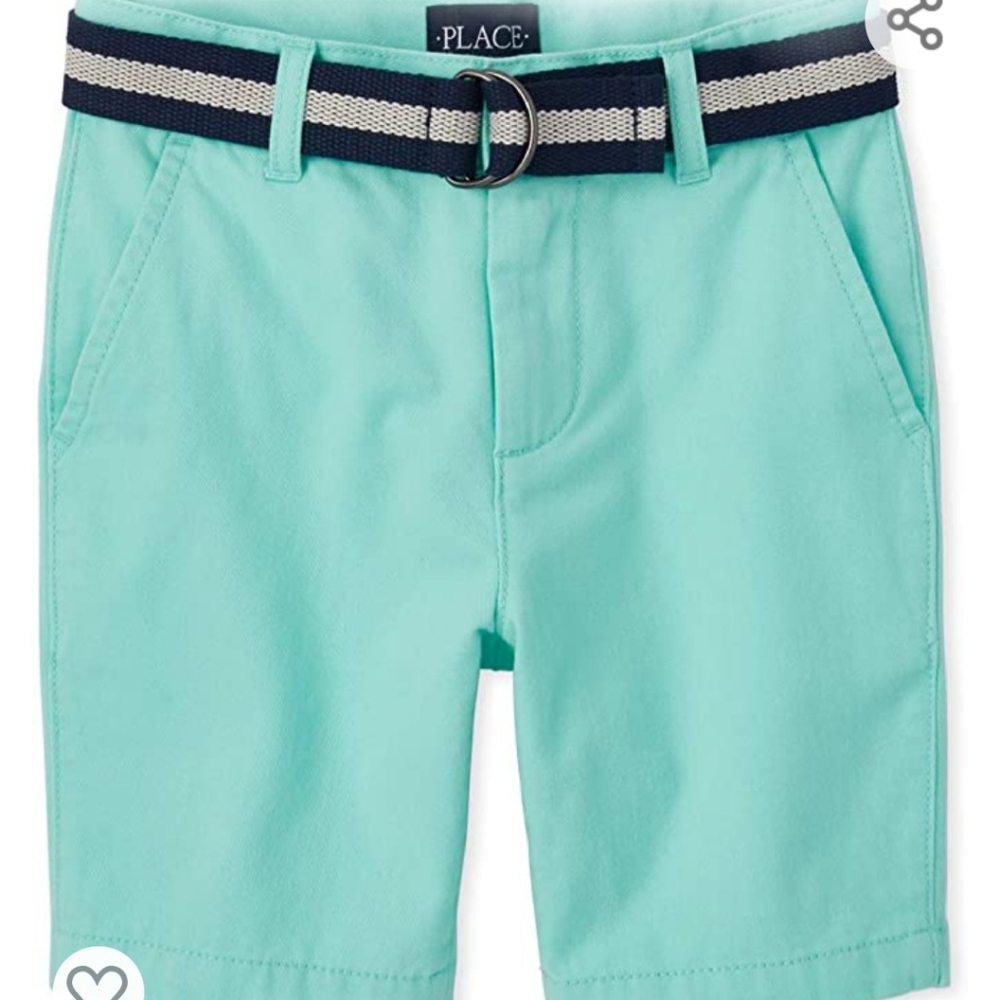 Boys turquoise shorts